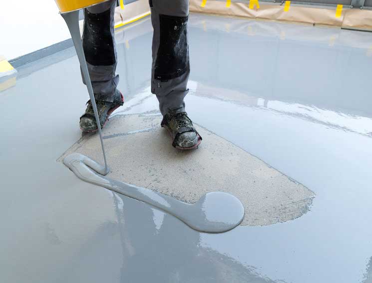 resin floor waterproofing